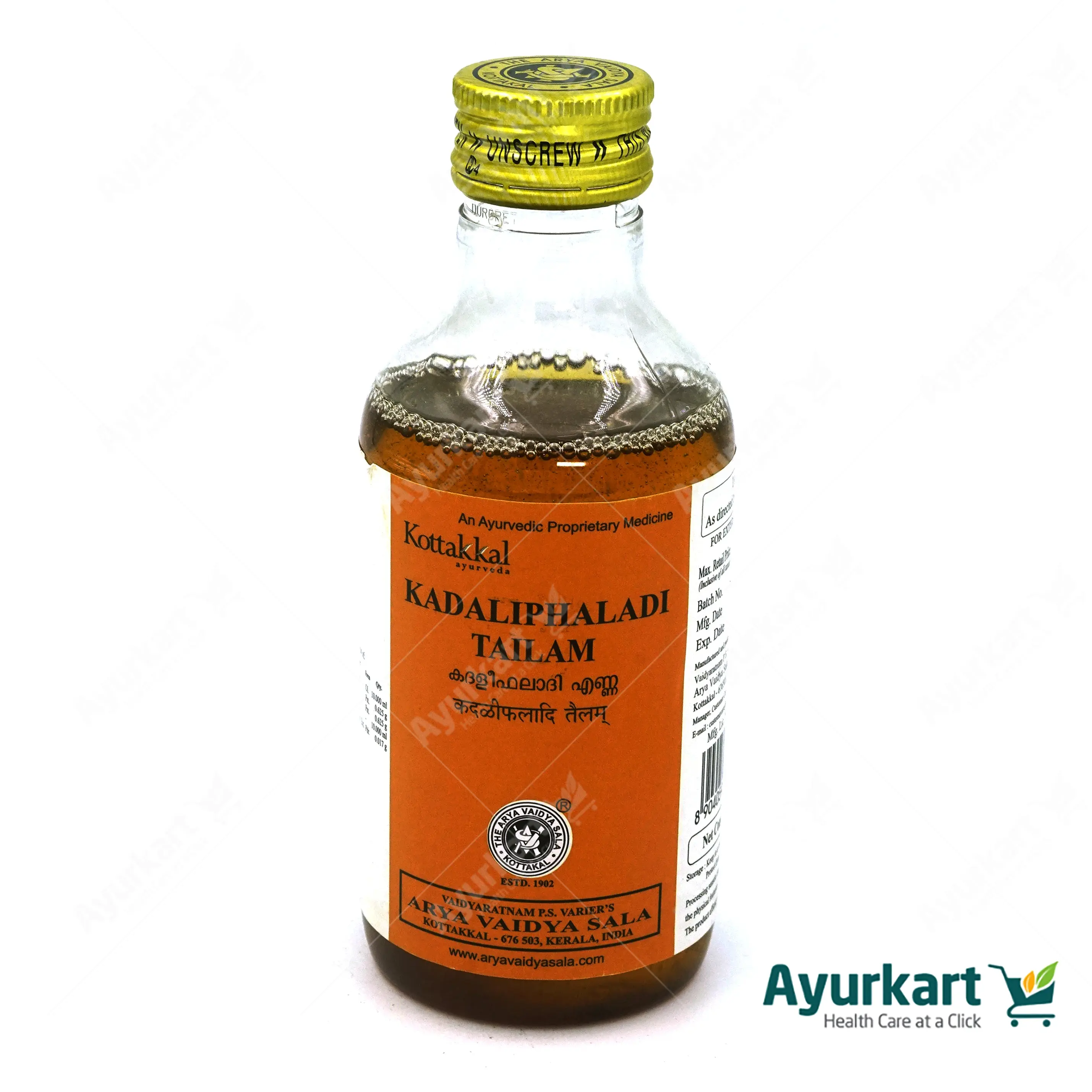 Kadaliphaladi Tailam - 200ML - Kottakkal