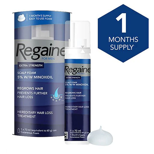 Regaine for Men Extra Strength Hair Regrowth Foam 73ml