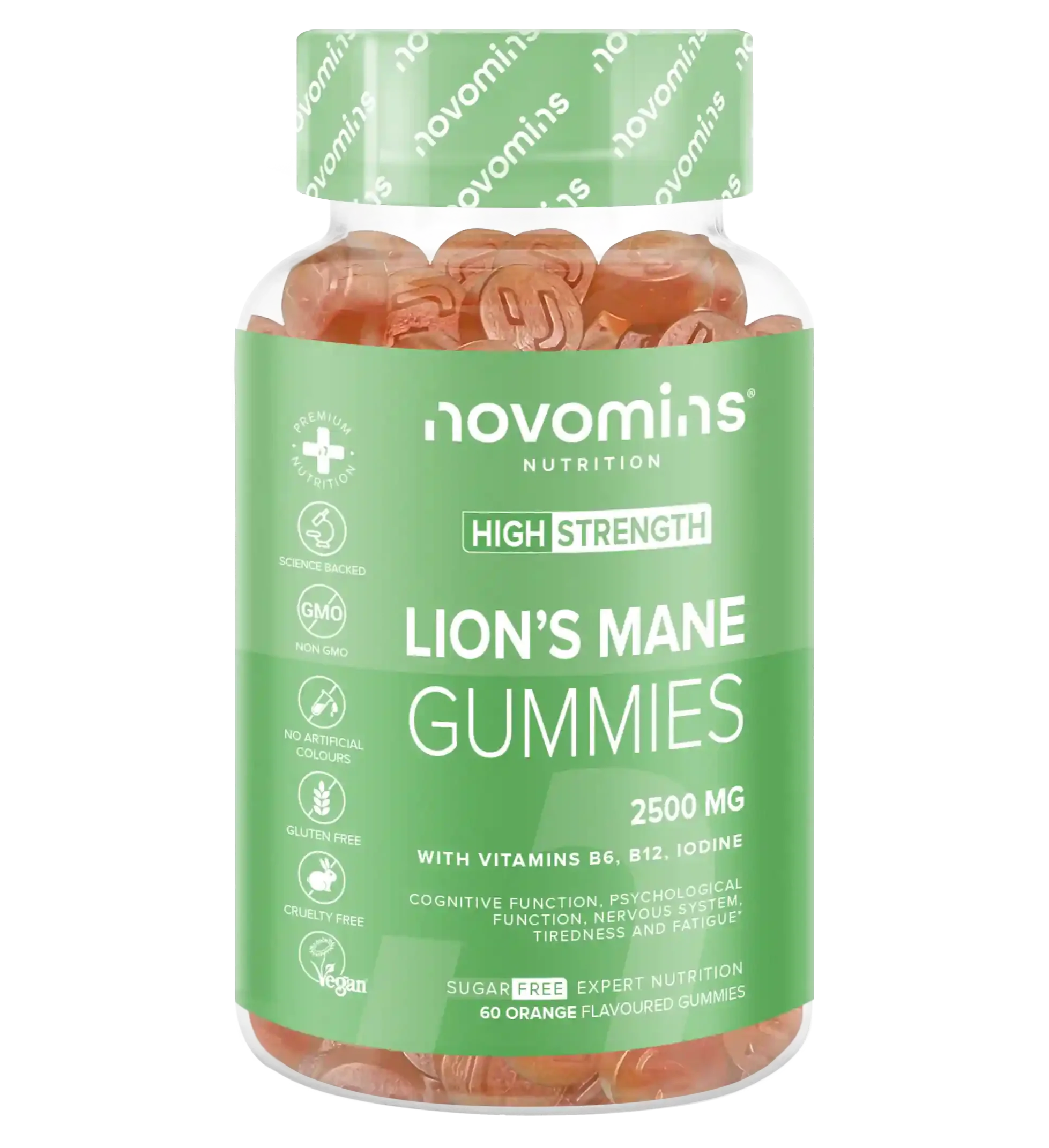 Lion's Mane Gummies 2500mg