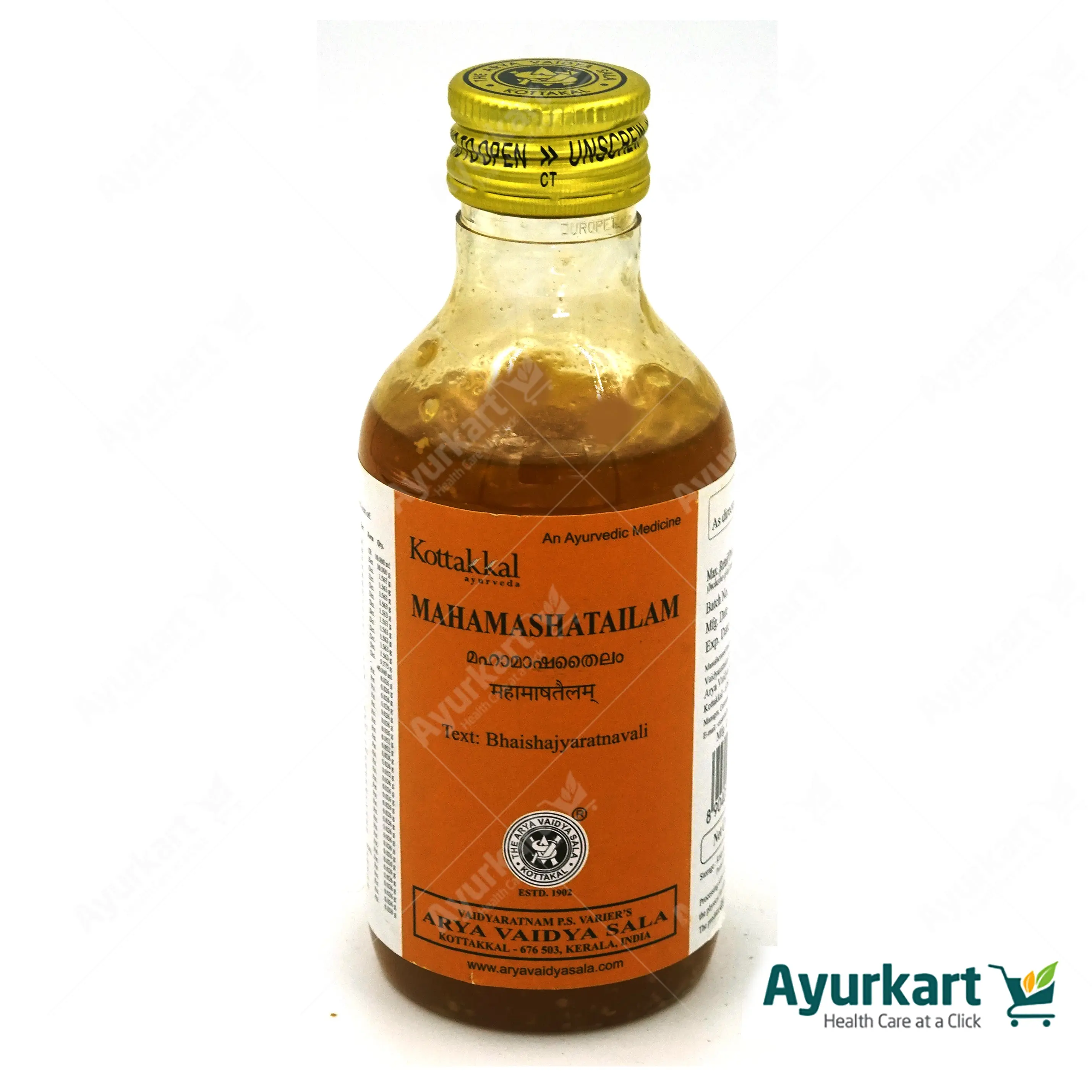 Mahamasha Tailam 200ml-Kottakkal