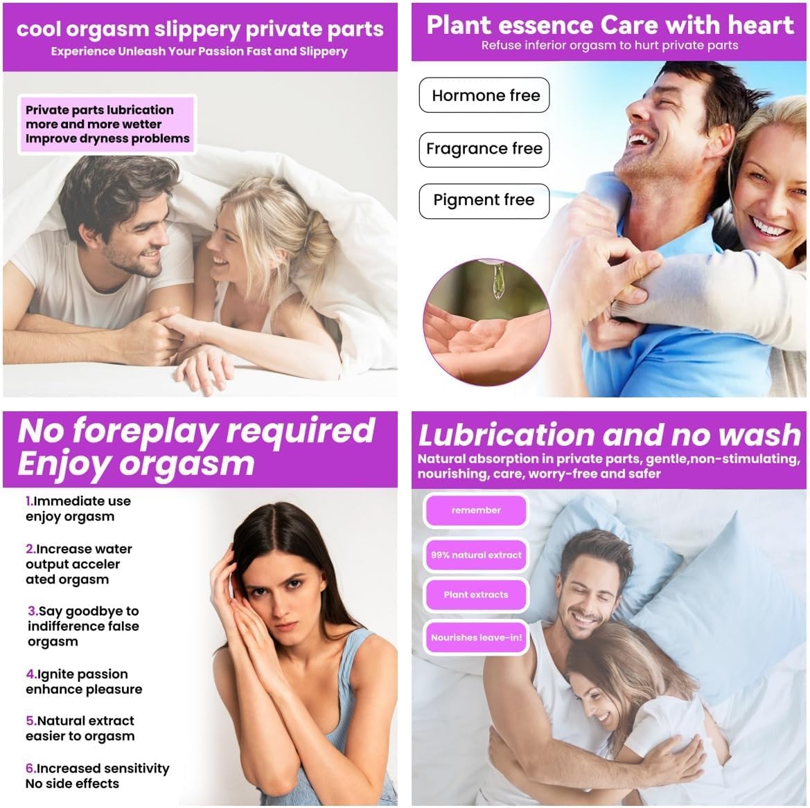 Intense Fast Orgasmic Gel,Fast Orgasmic Gel Women Sex Oils，Climax Intensifying Formula,Sensual Arousal Enhancer for Women,Sexual Pleasure Booster,Intimacy Enhancement Cream (1pcs) - DragonVitality