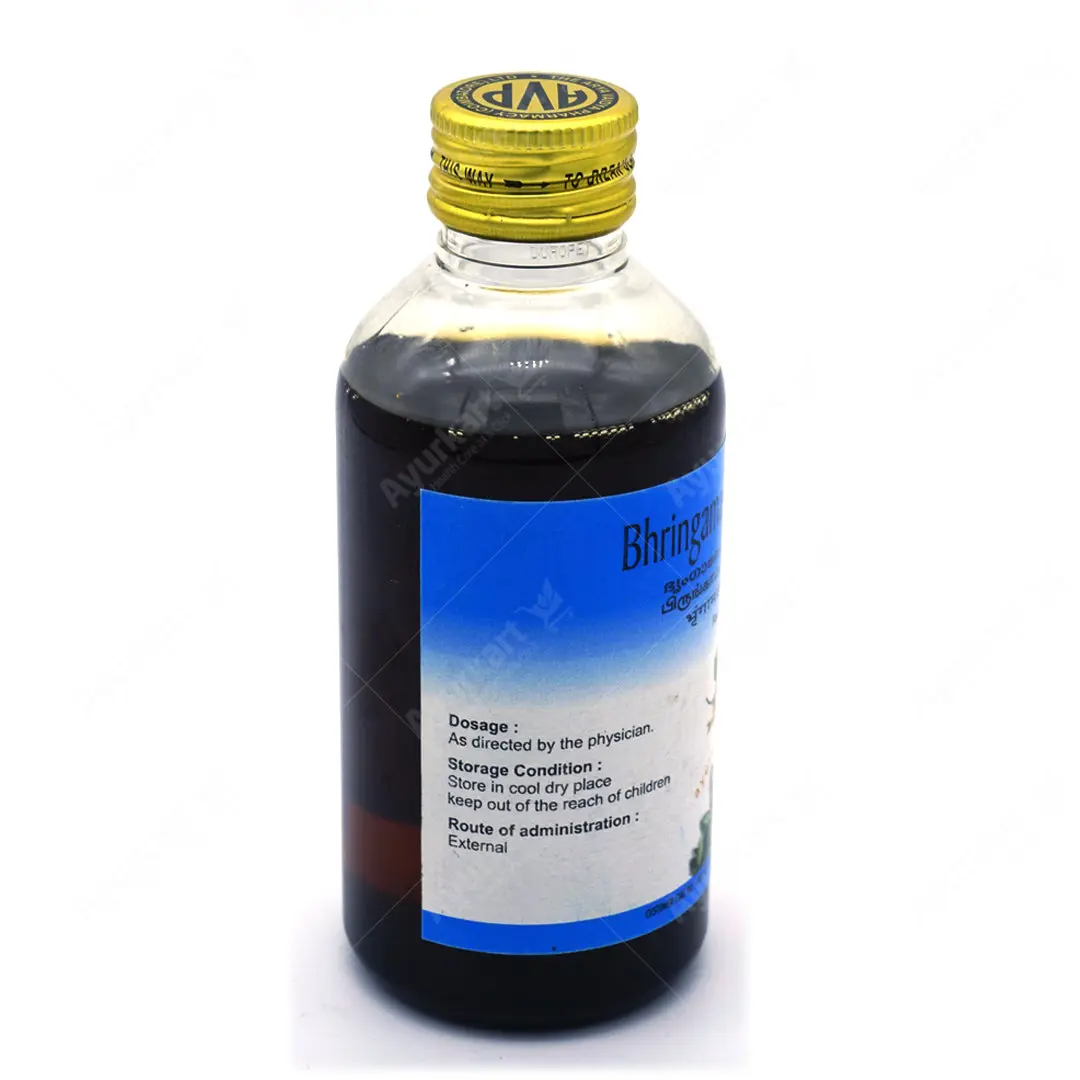 Bhringamalakadi Thailam - (B) 200ML - AVP Ayurveda