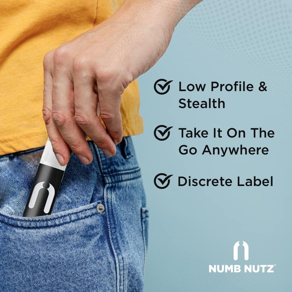 Delay Spray for Him, 60 Pumps, Numb Nutz Last Longer Bed Premature Ejaculant Control Sexual Enhancers, Desensitizing Spray Sex Men, Climax Delay Spray for Men 0.34 Fl Oz (Pack of 1) 1 0.34 Fl Oz - DragonVitality