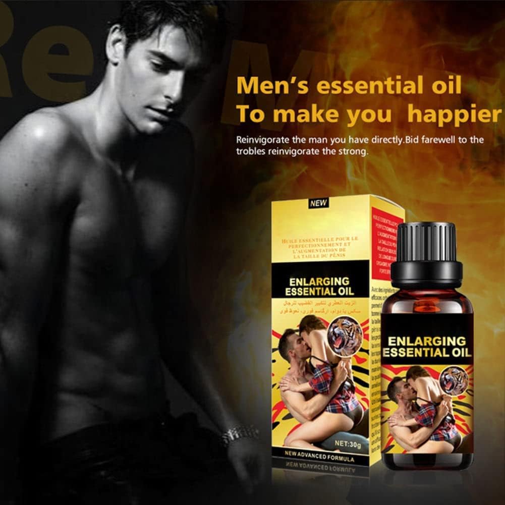 Men Massage Oil for Sex -Sexual Enhancement Erection Cream Penisgrowth Oil Longer Thicker Penis Energy Massage Essential Oil Sex Men Energy for Care Delay Performance Boost Strength - DragonVitality