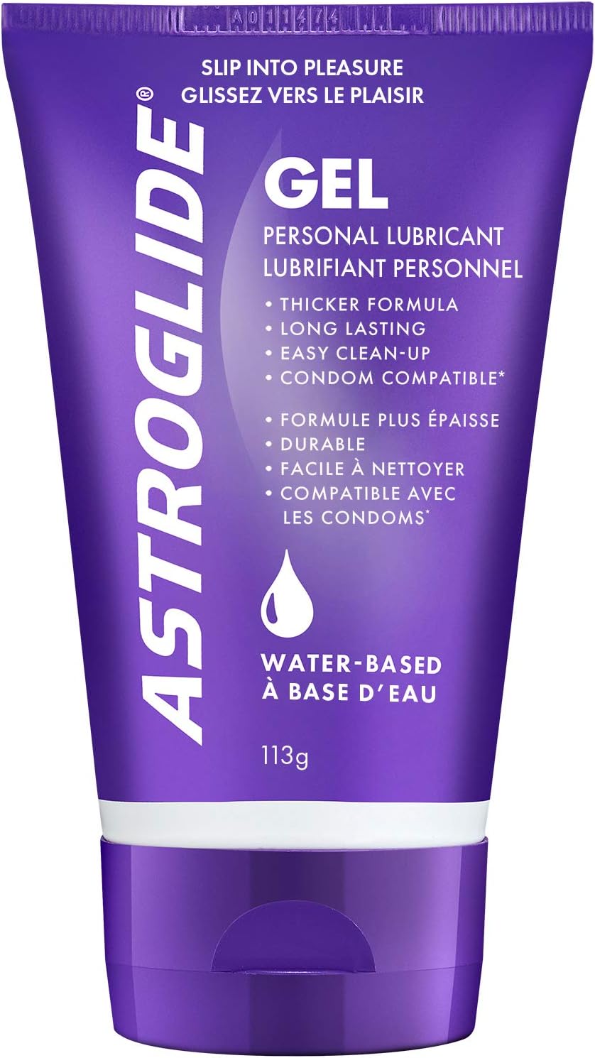 Astroglide Lube Plus Libido (2.5oz), Intimate Arousal Lube Heightens Desire and Sensitivity, Water Based Personal Lubricant, Enhances Pleasure for Women, Men, Couples, Travel Size (Packaging May Vary) - DragonVitality