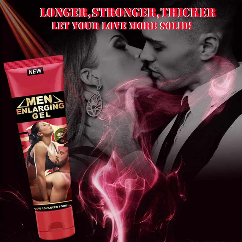 Men's Massage Cream Penis Becomes Longer Thicker Enhancement Men Energy for Care Delay Performance Boost Strength (50g) (Red) - DragonVitality