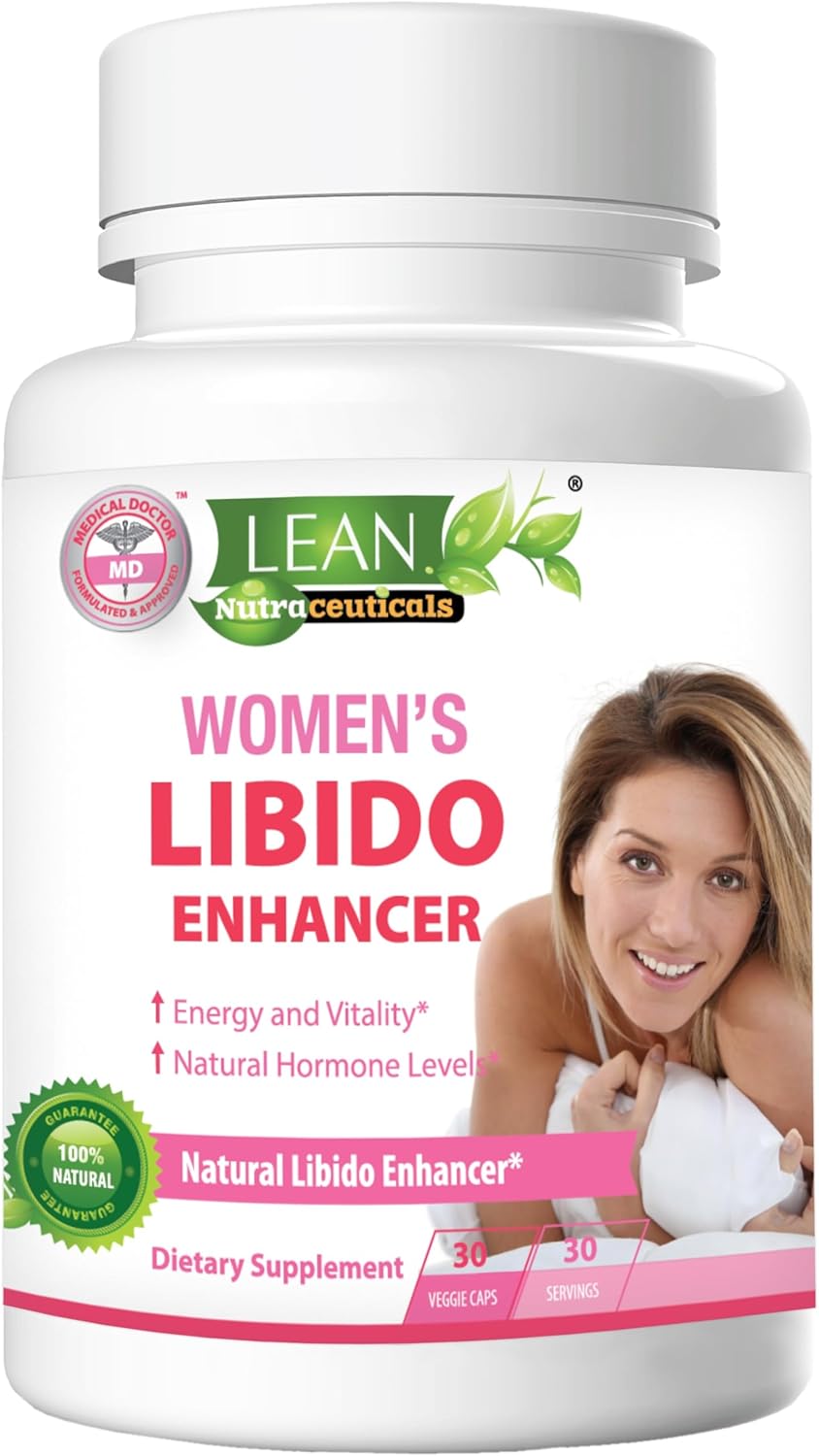 Libido Booster for Women, Maca Root Fenugreek Tongkat Ali Horny Goat Weed Female Energy Enhancer, Hormone Harmony Balance Mood Support Menopause Panax Ginseng DHEA Boron Supplement Pills, 30 Capsules - DragonVitality