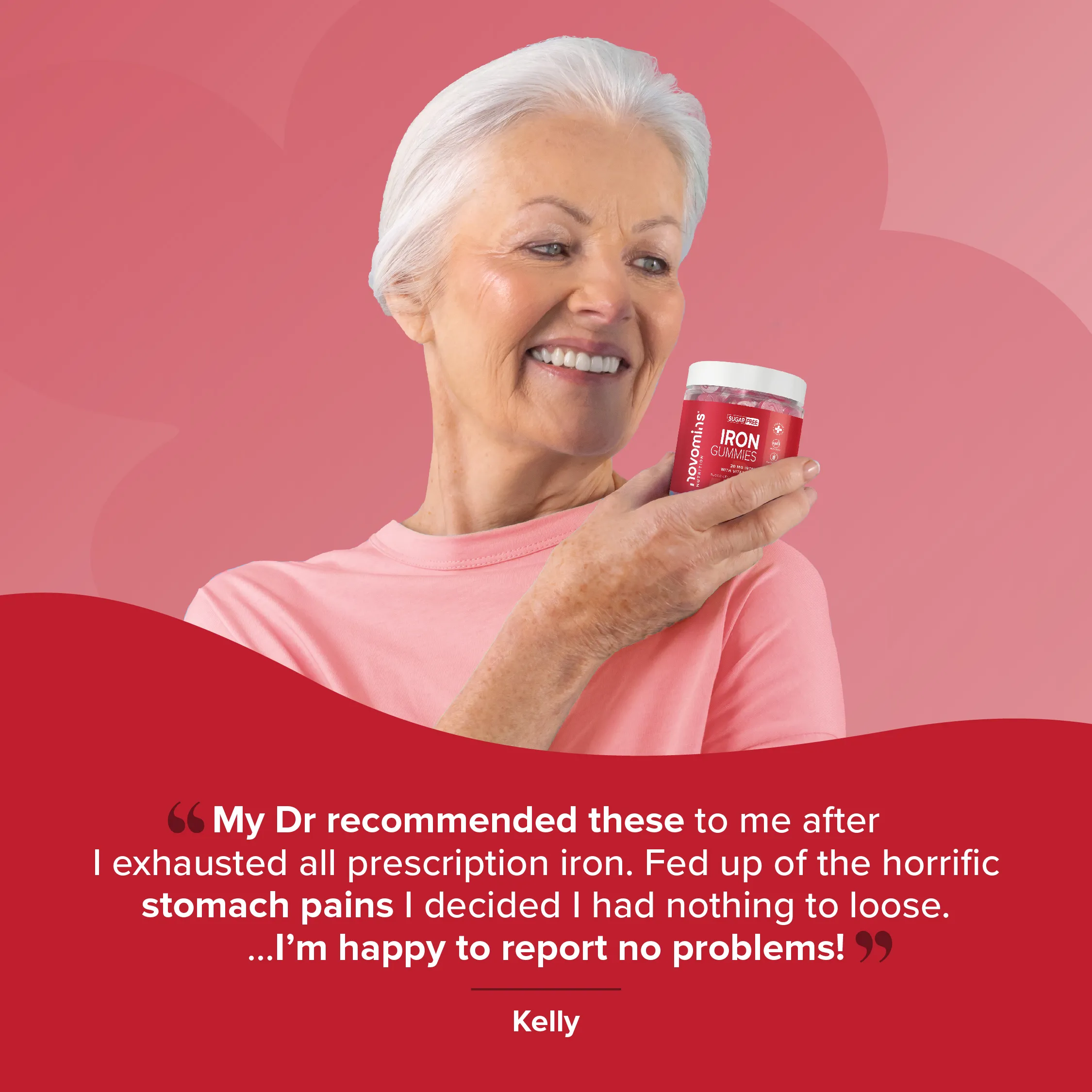Iron Sugar-Free Gummies - DragonVitality
