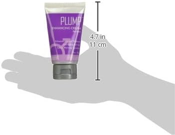 Doc Johnson Plump - Enhancing Cream For Men - Enhances Thickness and Size for Intense Pleasure - Odorless and Tasteless - Free of Glycerin - 2 Oz. (56g) - DragonVitality