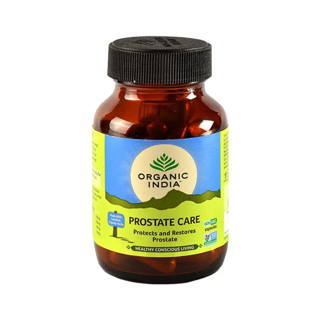 Prostate Care 60 Capsules Bottle - Organic India