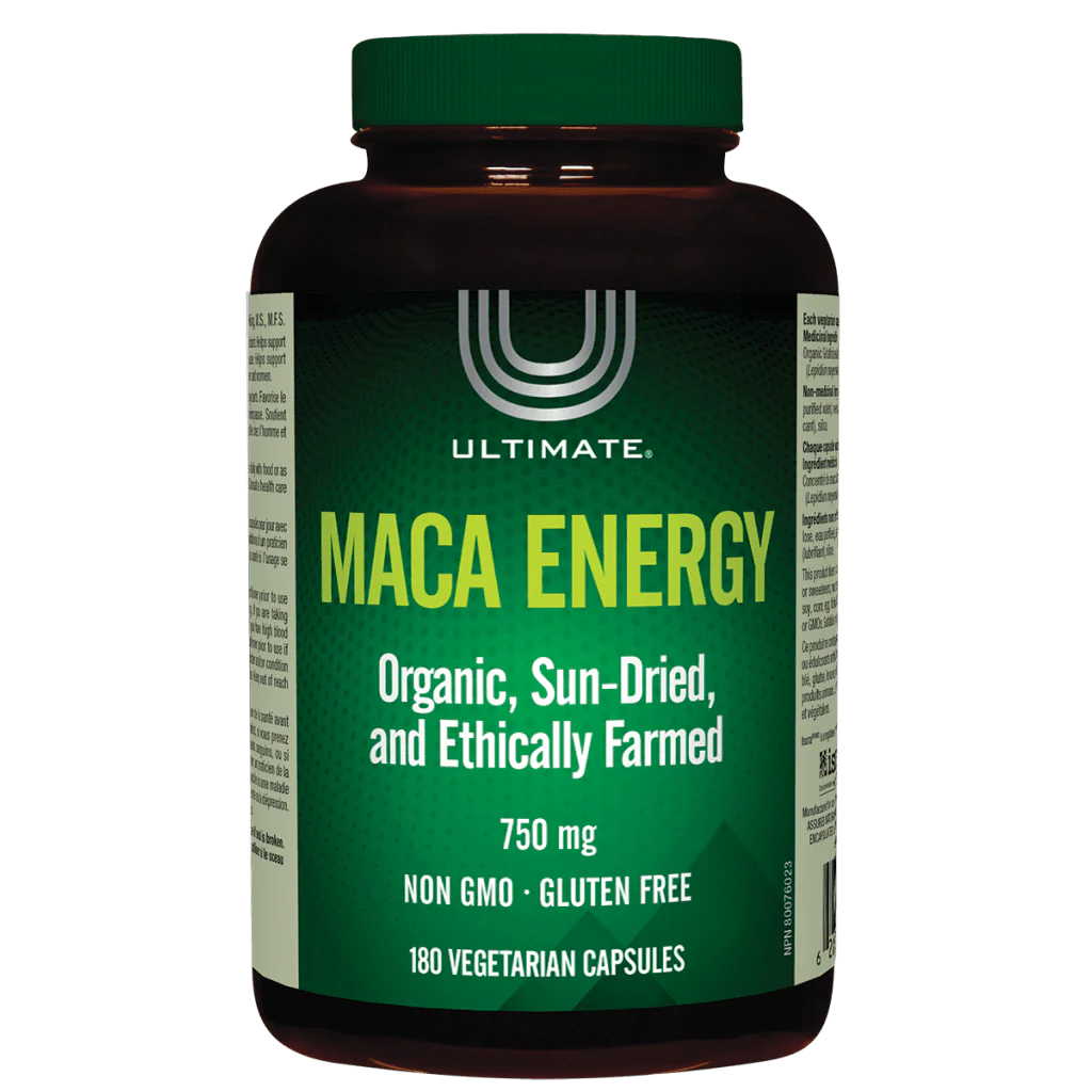 Ultimate Maca Energy 750mg Vegetarian Capsules