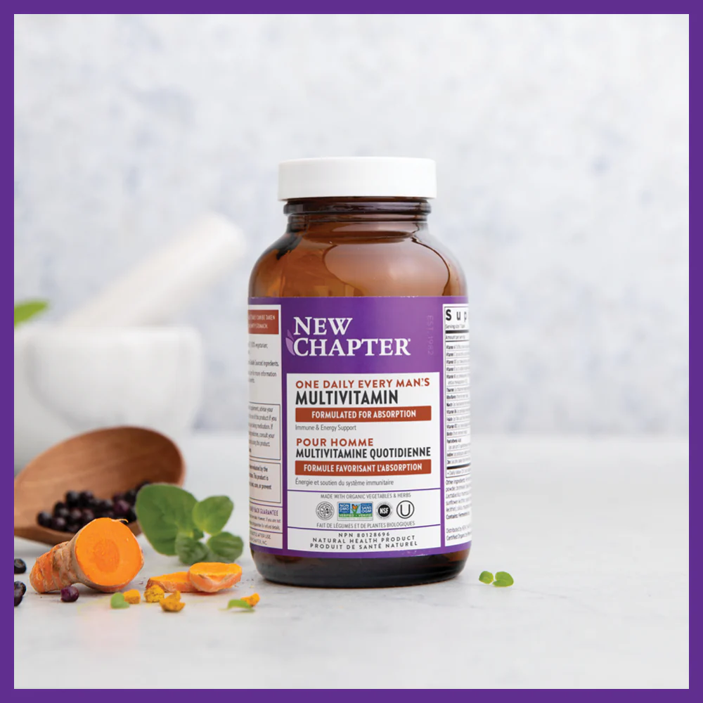 New Chapter®  One Daily Every Men's Multivitamin - DragonVitality