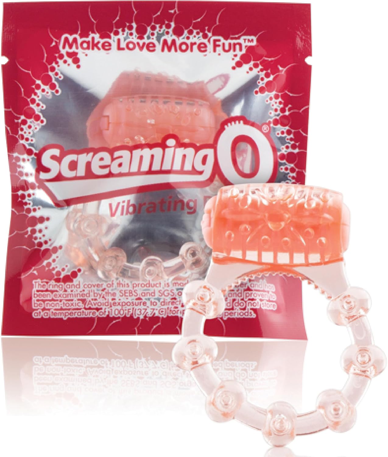 Screaming O Vibrating Ring – 10-Pack Disposable Vibrating Penis Rings, Mutual Pleasure Enhancers for Couples, Travel-Friendly, Body-Safe Silicone - DragonVitality