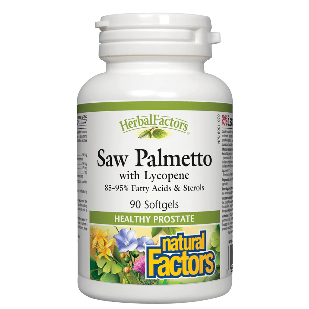 Saw Palmetto with Lycopene, HerbalFactors® Softgels