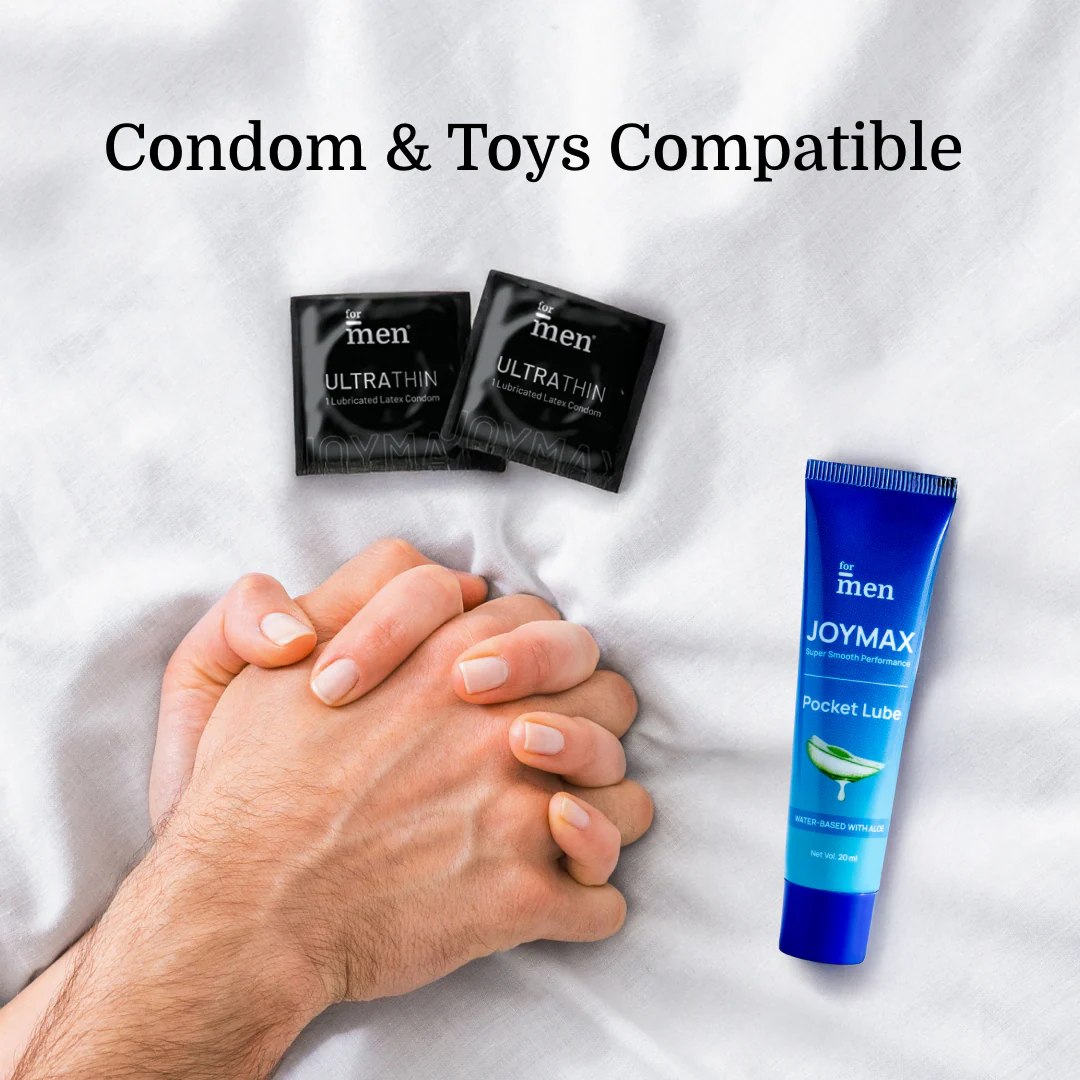 Pocket Natural Intimate Lube – Water-Based with Aloe Vera (20ml) - DragonVitality