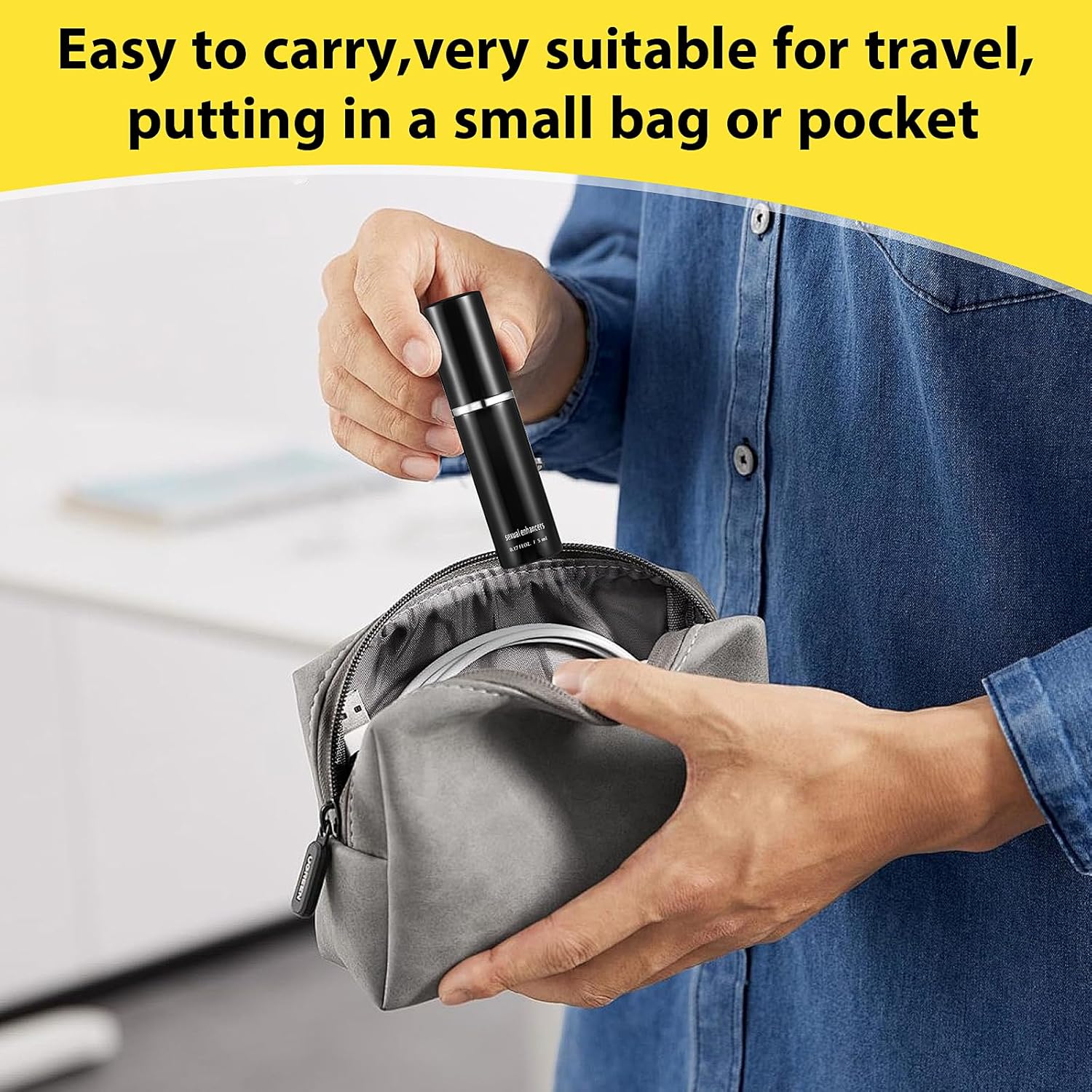 Delay Spray Sexual Enhancer for - Men to Last Longer in Bed, Effectively Extends Men's Time and Enhances Comfort ，0.17 fl oz 50 Pumps - DragonVitality