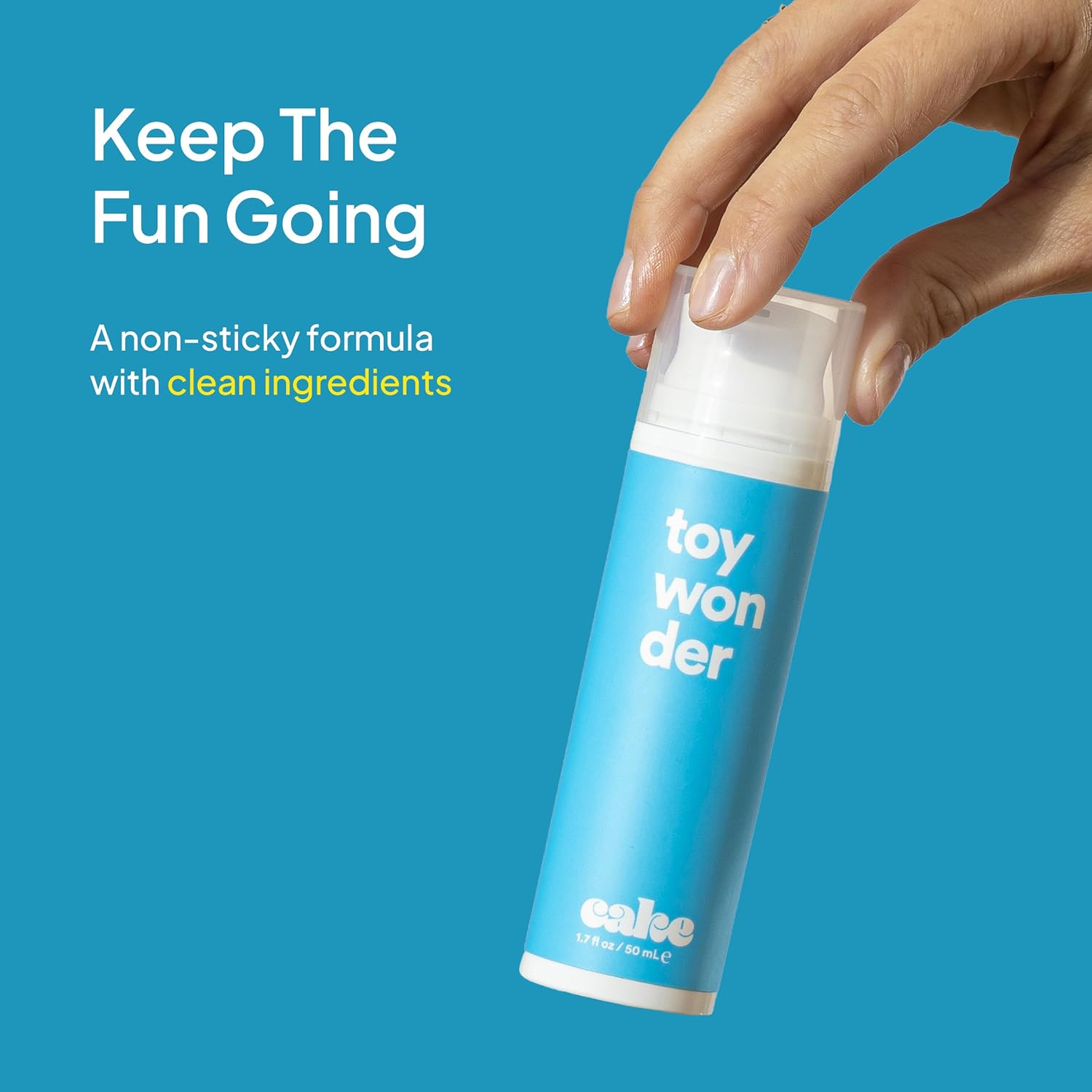 Hello Cake Tush Cush, Silicone and Water-Based Personal Lubricant, Formulated for Anal Use, Hybrid Lube for Men, Women, and Couples, 3.3 fl oz - DragonVitality