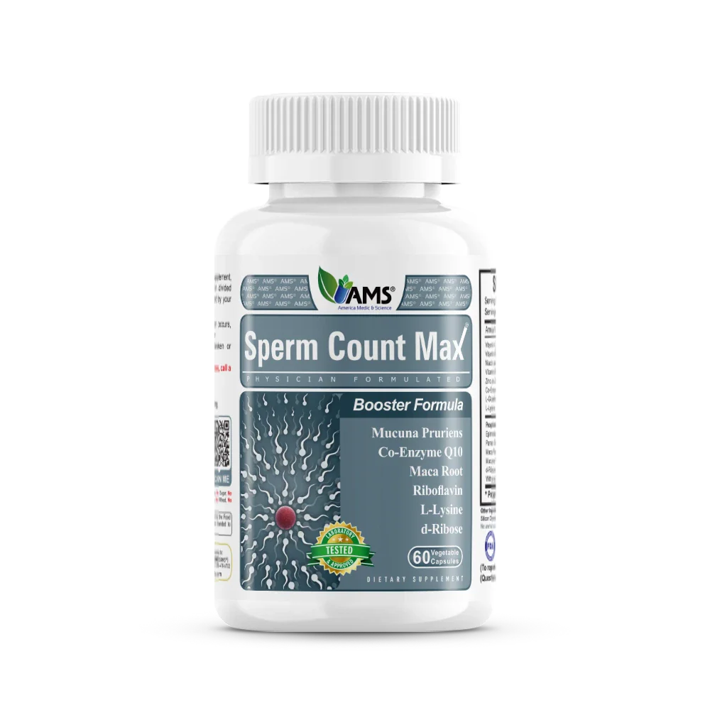 Sperm Count Max (60 Capsules) | Male Fertility Supplement