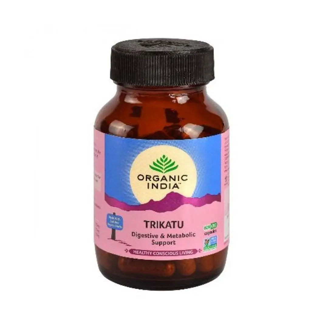 Trikatu 60 Capsules Bottle - Organic India