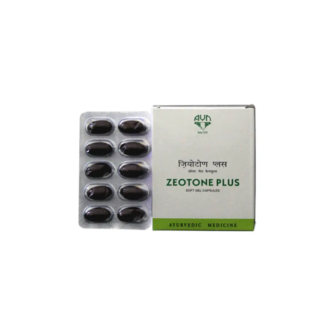 Zeotone Plus Soft Gel Capsules - 60 Nos - AVN Arogya
