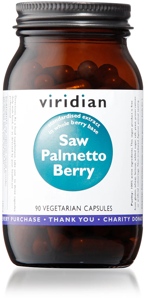 Viridian Saw Palmetto Berry Extract 90 Capsules