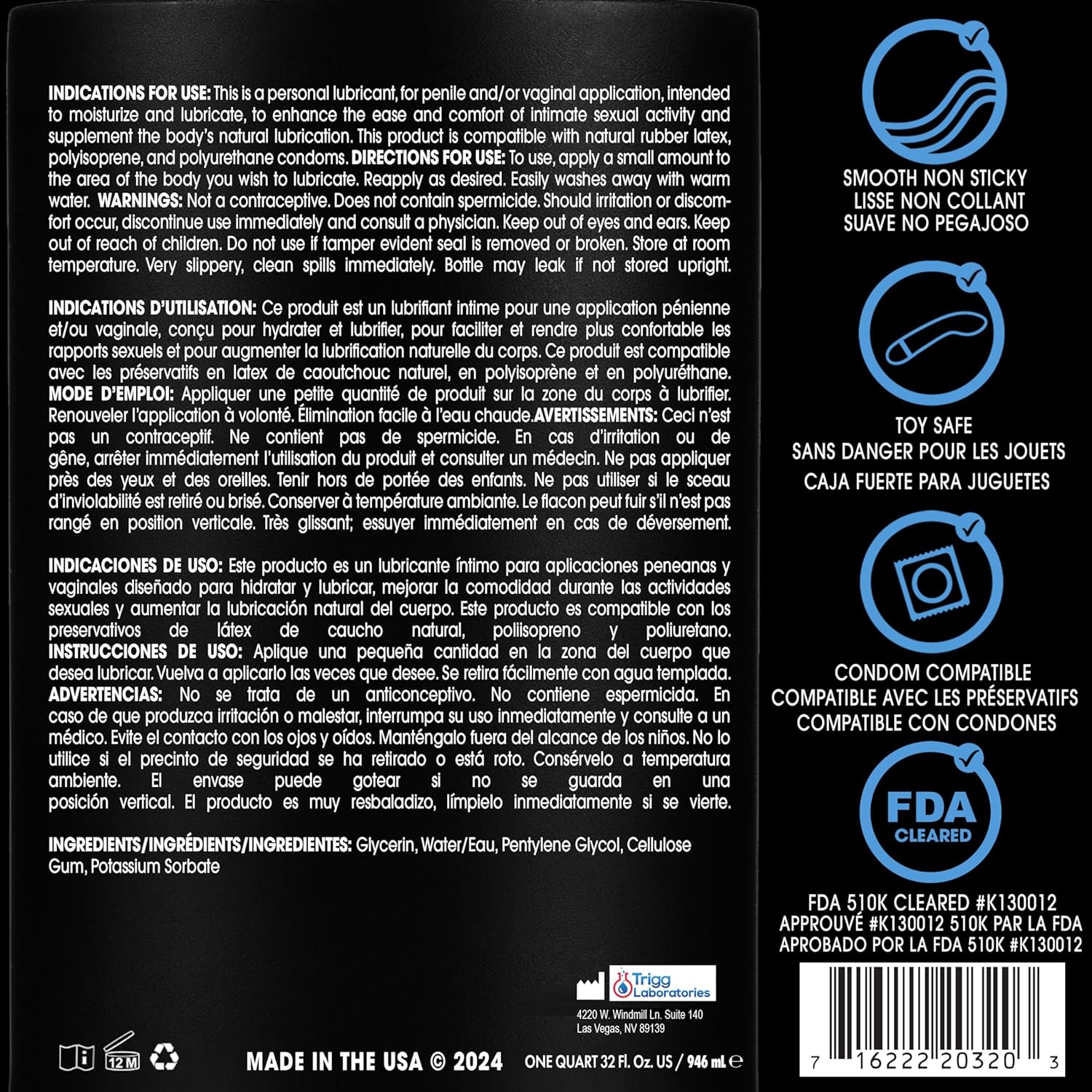Wet Platinum Silicone-Based Personal Lubricant | Ultra Smooth, Super Slick, Hypoallergenic, Long-Lasting Performance, Waterproof Formula| Lube for Men, Women & Couples, 4.2 fl oz - DragonVitality
