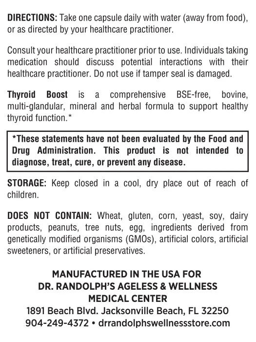 Thyroid Boost - DragonVitality