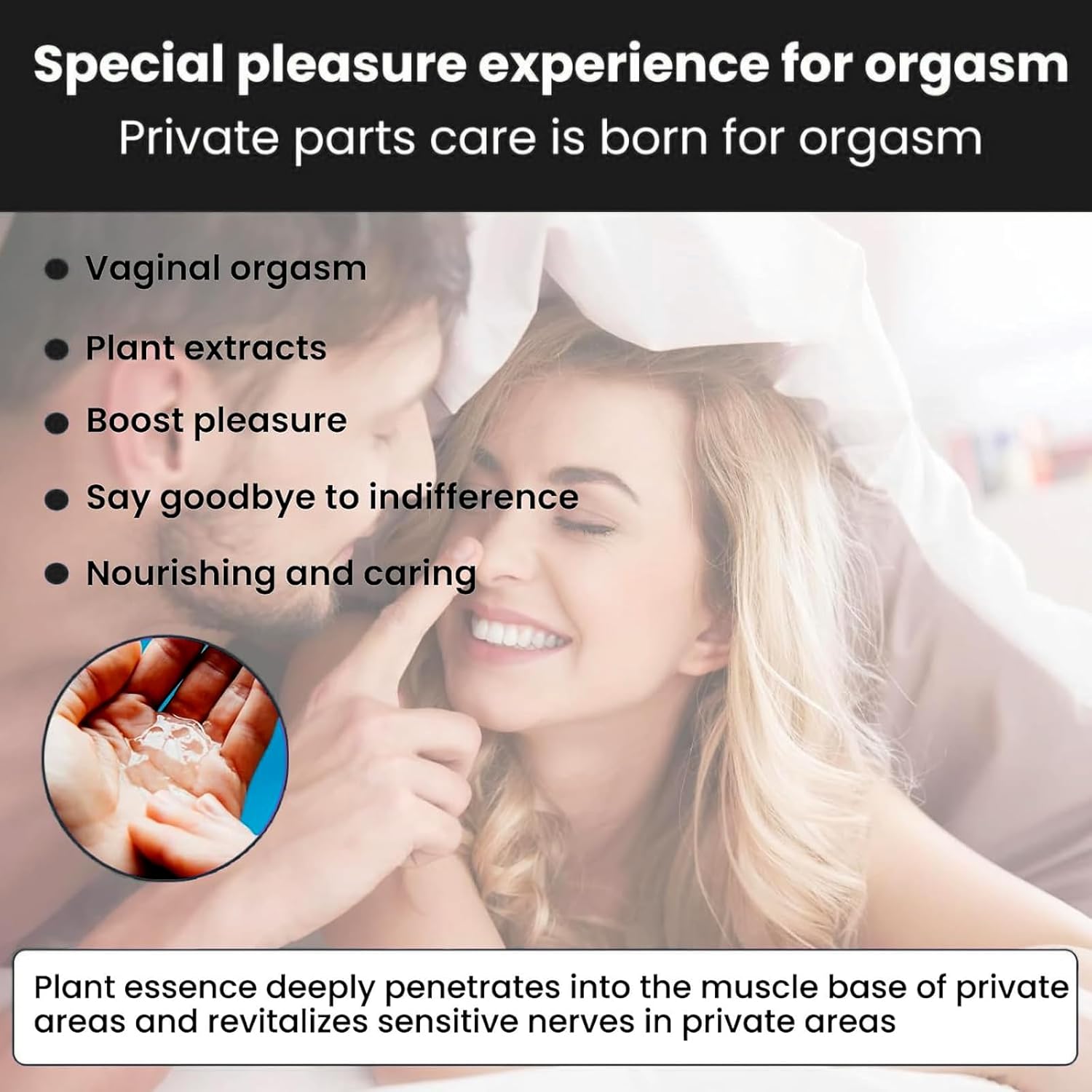 Intense Fast Orgasmic Gel, Excite Gel for Her, Stimulant Strong Enhancer, Women Sex Oils, Enhances Intimate Experiences for Women​ (1) - DragonVitality