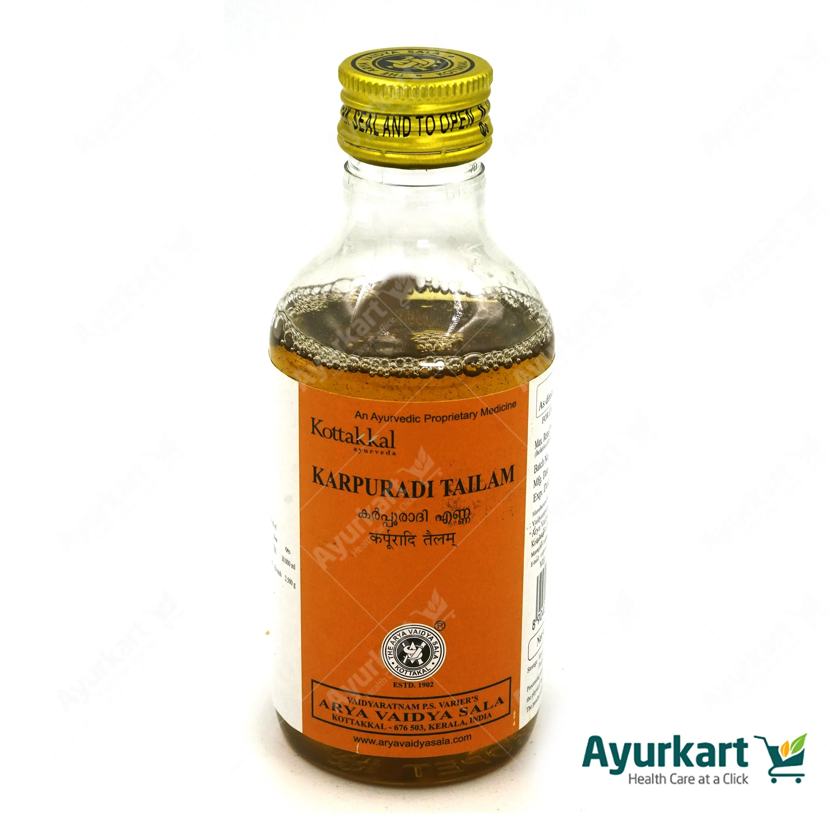 Karpuradi Tailam Kottakkal Ayurveda