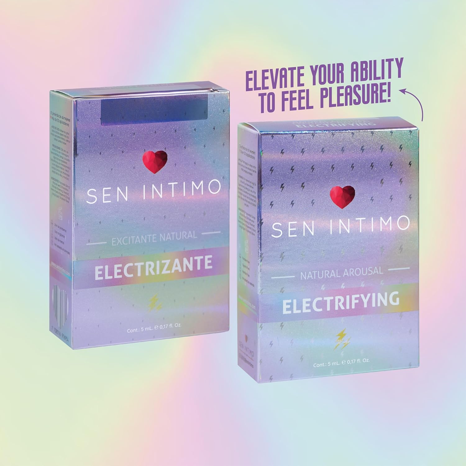 Sen Intimo Electrifying Arousal Oil for Her - Long Lasting Over 50 Applications - Satisfying & Stimulating Tingling Sensation, 0.17 FL Oz - DragonVitality