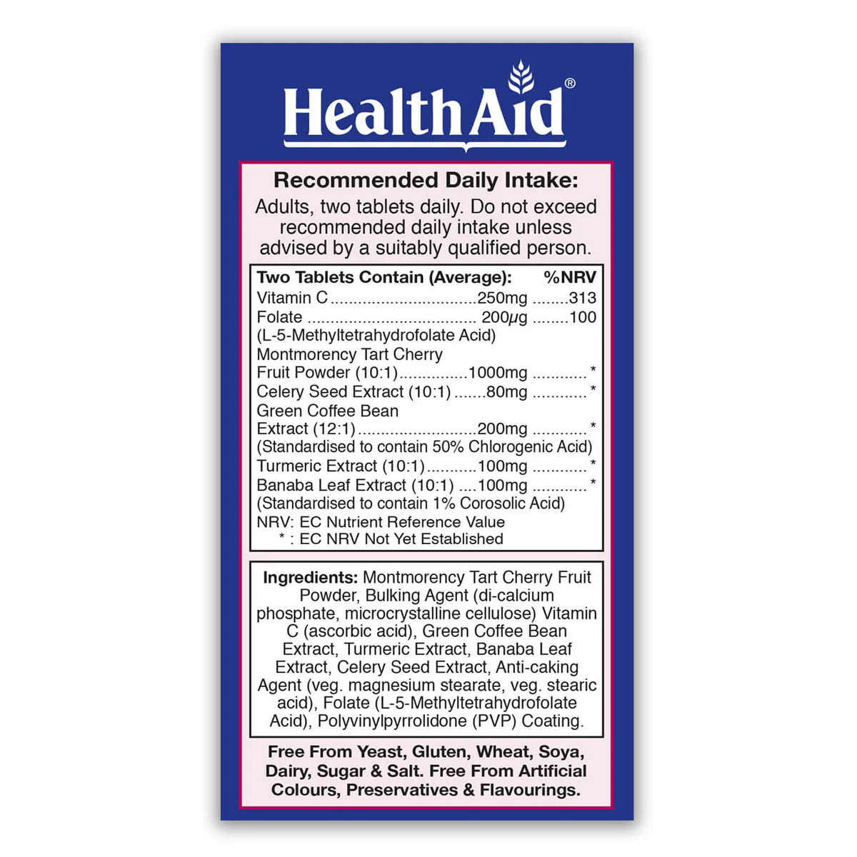Health Aid Uriprinol 60 Tablets - DragonVitality