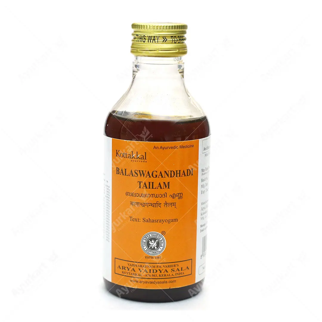 Balaswagandhadi Tailam - 200ML- Kottakkal