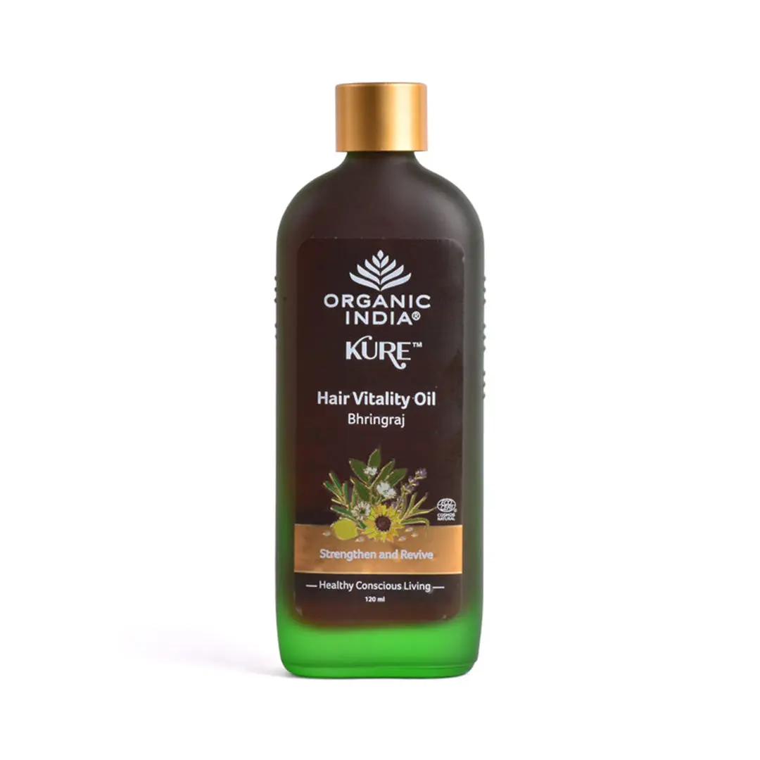 Hair Vitality Oil Bhringaraj - 120ML - Organic India
