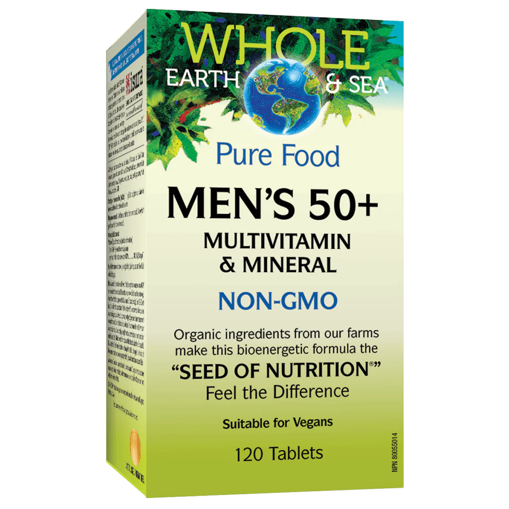 Men's 50+ Multivitamin & Mineral, Whole Earth & Sea® Tablets