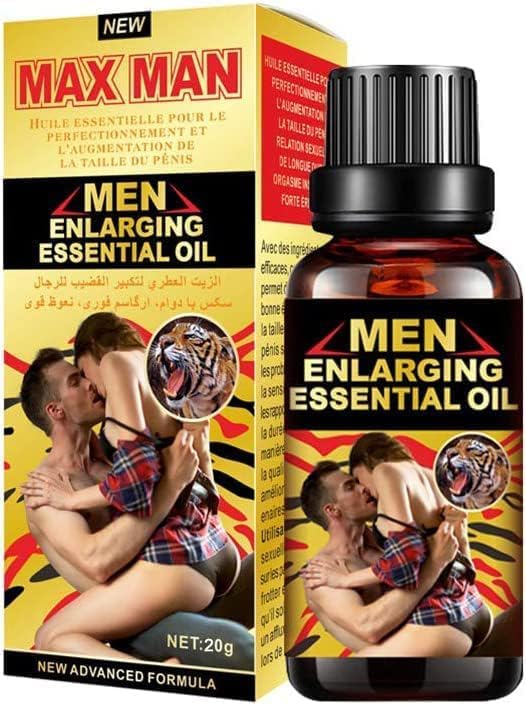Men Massage Oil for Sex -Sexual Enhancement Erection Cream Penisgrowth Oil Longer Thicker Penis Energy Massage Essential Oil Sex Men Energy for Care Delay Performance Boost Strength - DragonVitality