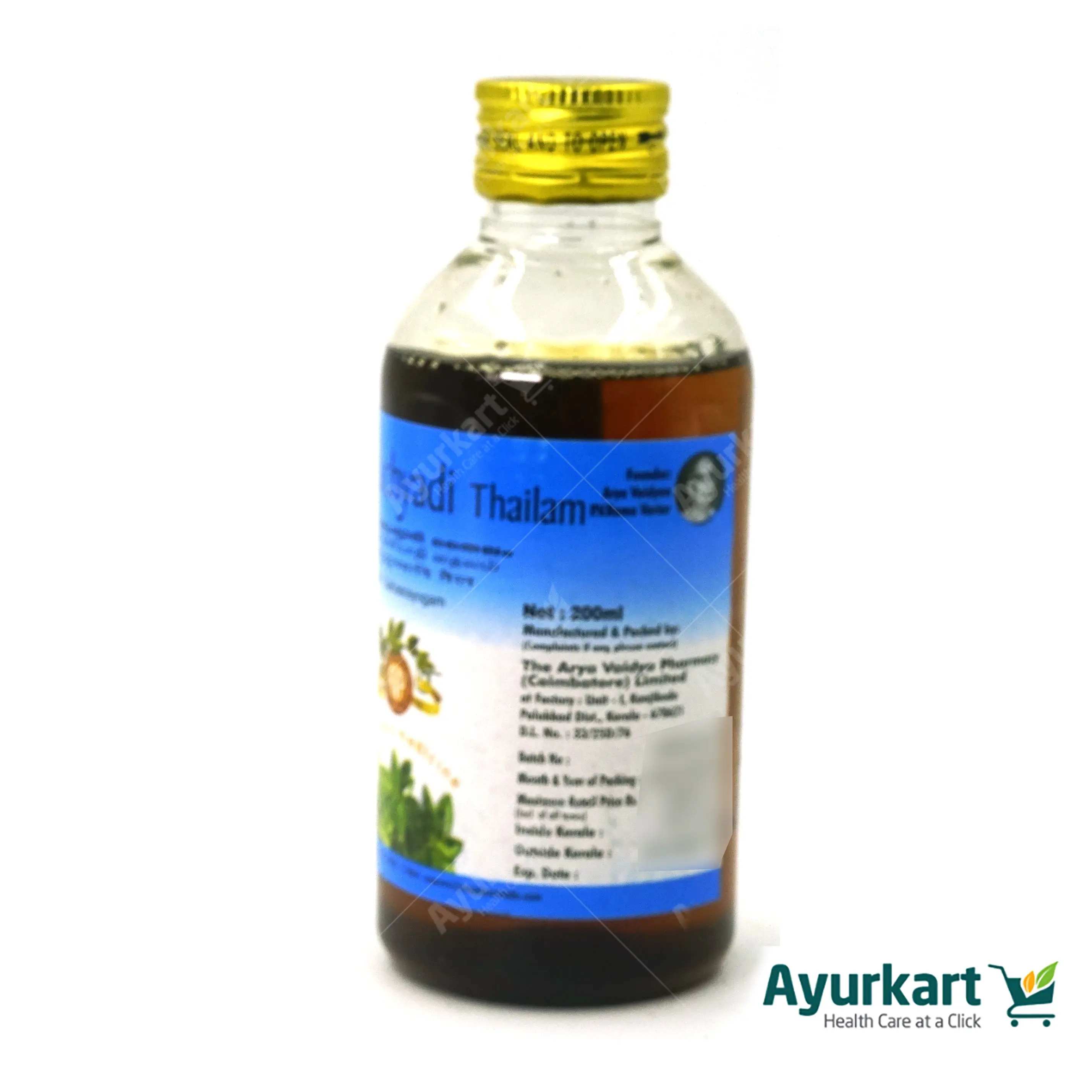 Balaguluchyadi Thailam - 200ML - AVP Ayurveda - DragonVitality