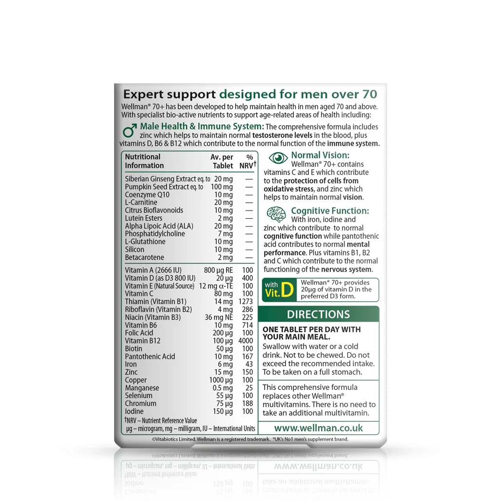 Wellman 70+ - DragonVitality
