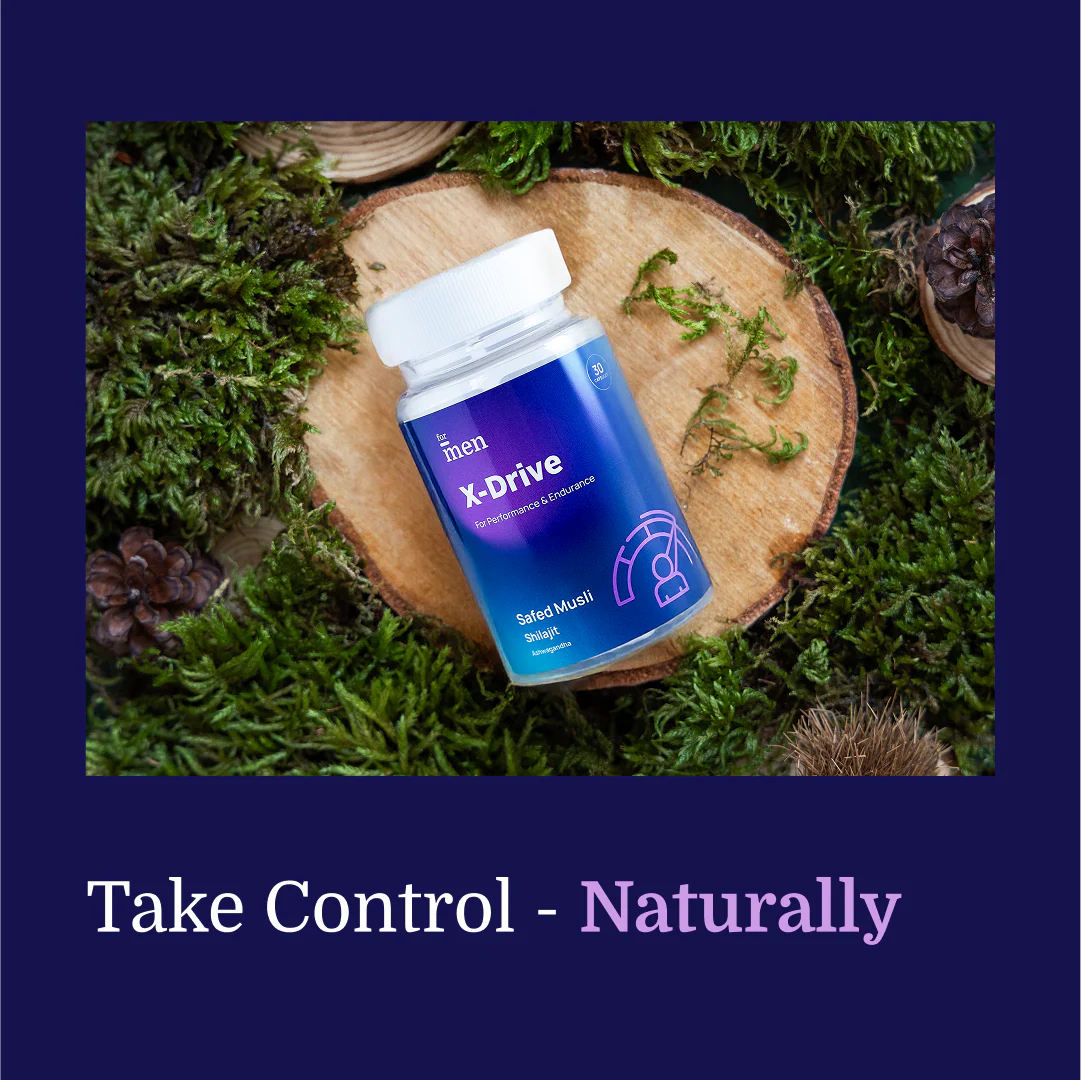 X-Drive - Safed Musli, Shilajit & Ashwagandha for Performance - DragonVitality