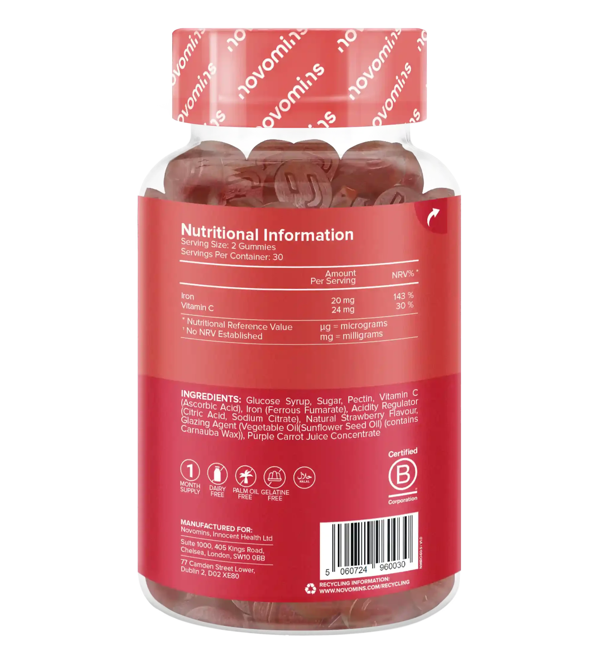 Iron Gummies - DragonVitality