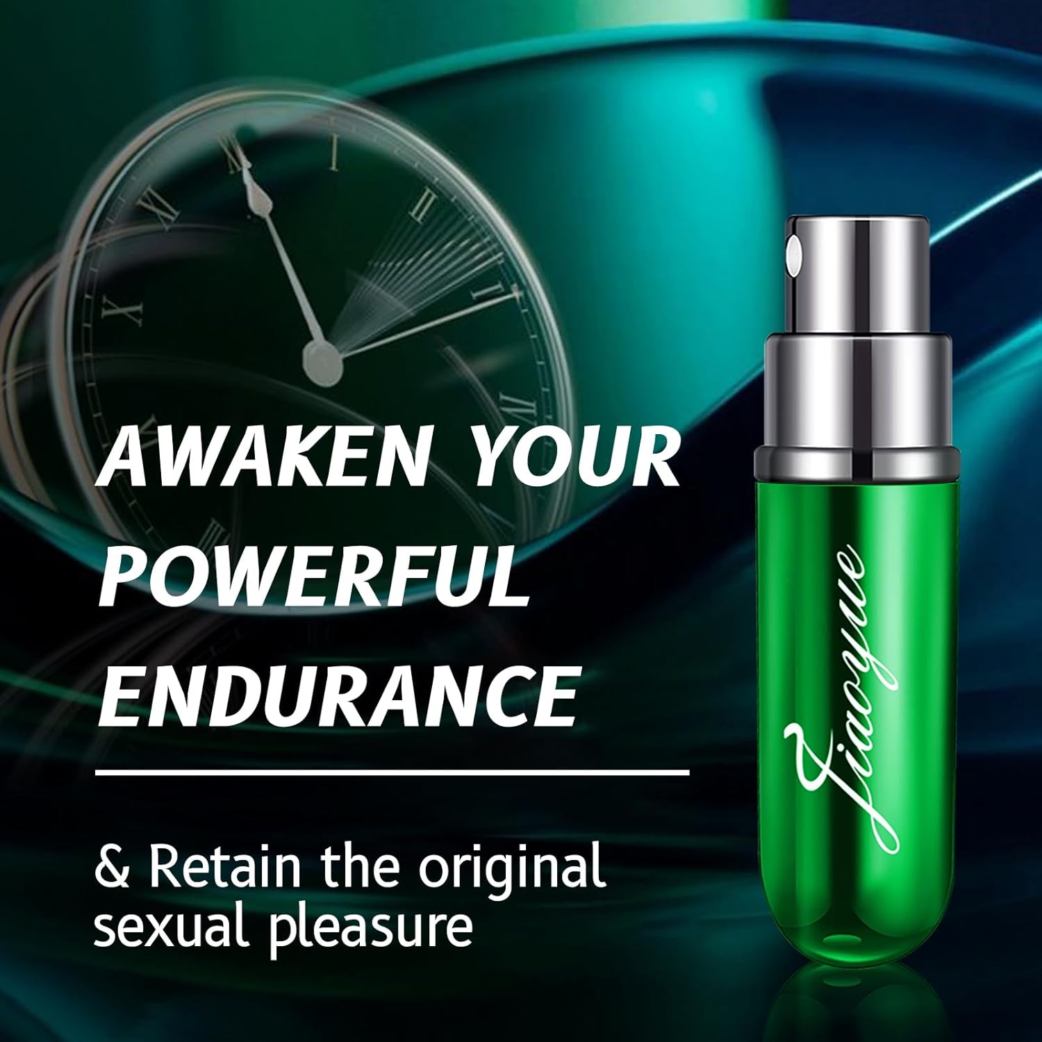 Maximize Your Pleasure with JIAOYUE Delay Spray for Men - Natural Formula for Enhanced Comfort and Extended Time in Bed - DragonVitality