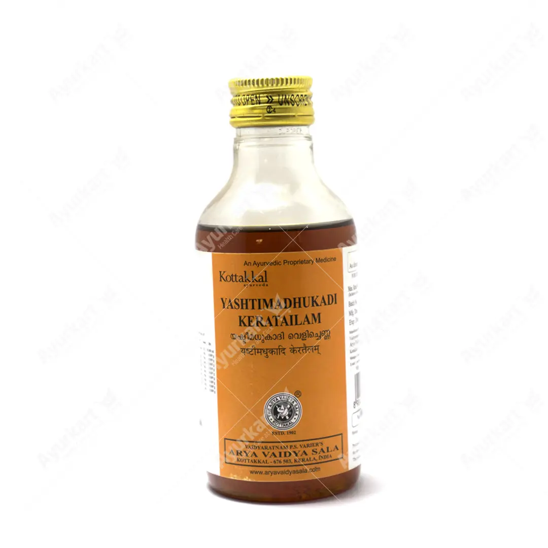 Yashtimadhukadi Kera Tailam - 200ML- Kottakkal