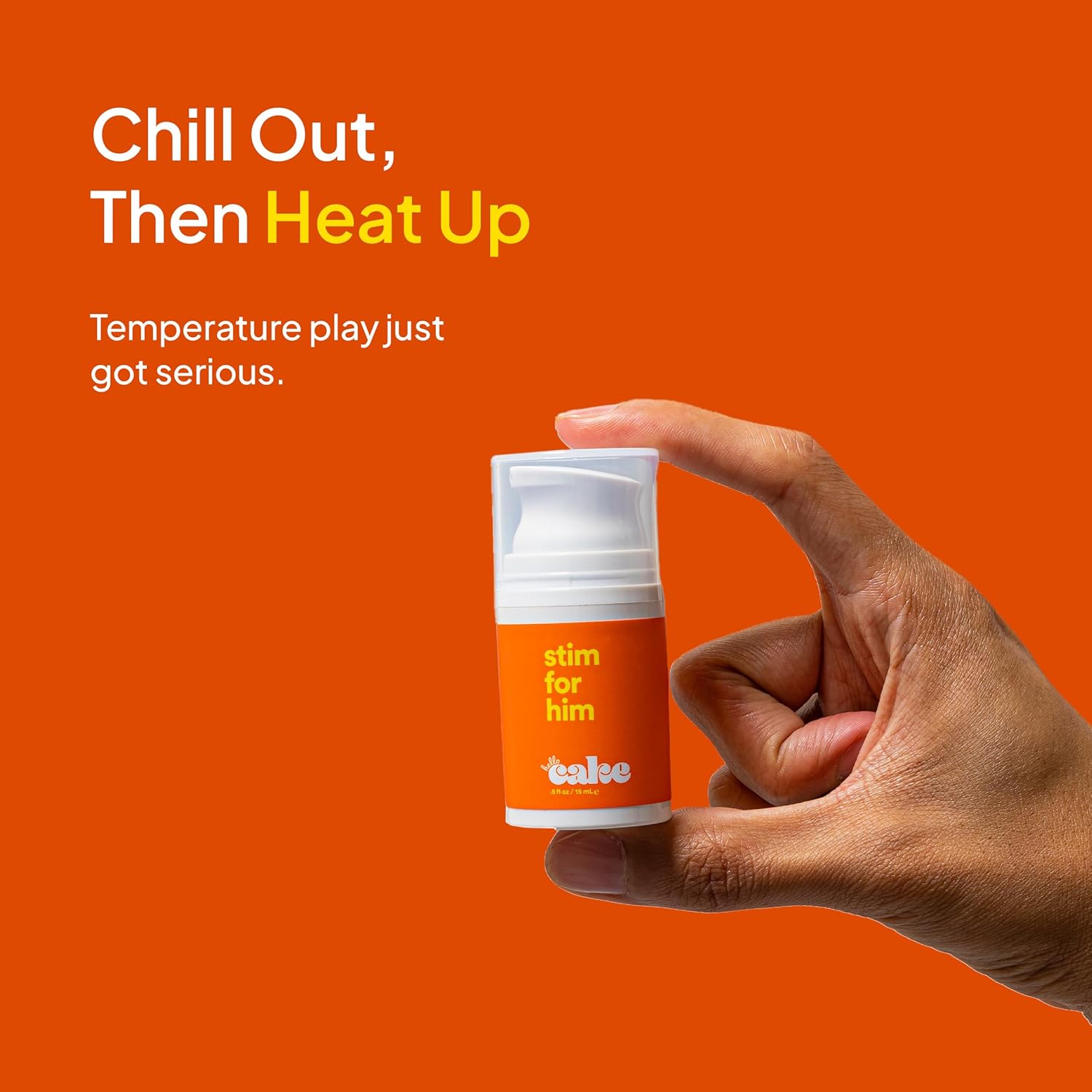 Hello Cake Stim for Him, Stimulating Arousal Serum for Men, Sexual Enhancer, Arousal Gel for Male Sensation Gel, Tingling Sexual Enhancement - DragonVitality