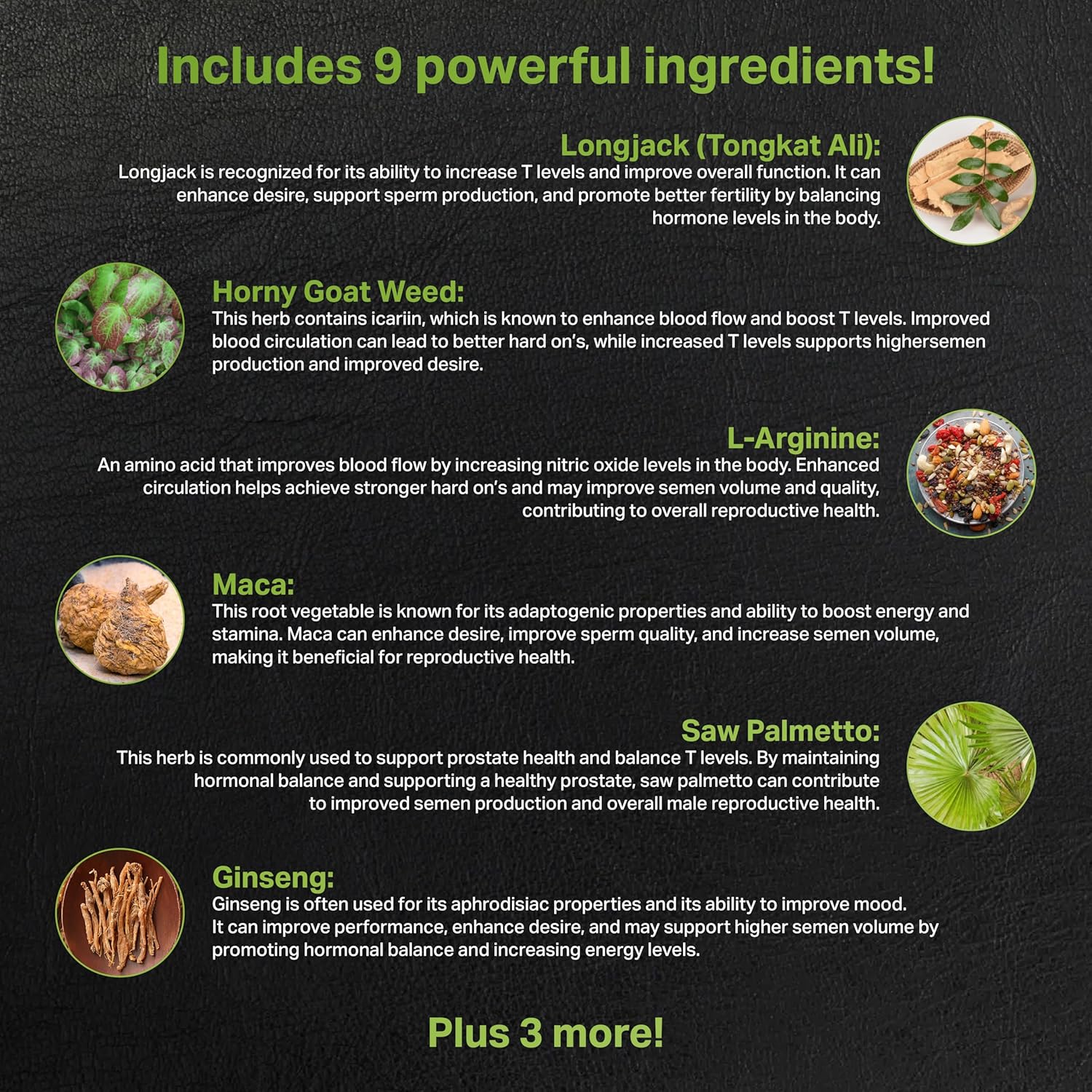 Semen Volume Booster for Men - Pills for Men Fast Acting Blood Flow for Male Size Enlargement + Load Size | 9 Research Backed Ingredients for Girth, Size, Stamina & Desire - 60 Capsules - DragonVitality