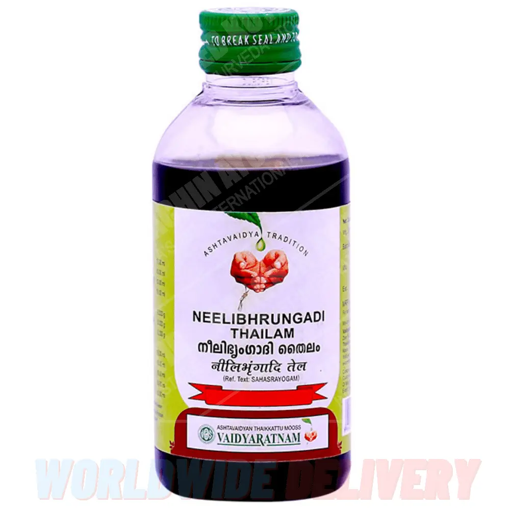 Neelibhrungadi Thailam - 200 ML - Vaidyaratnam