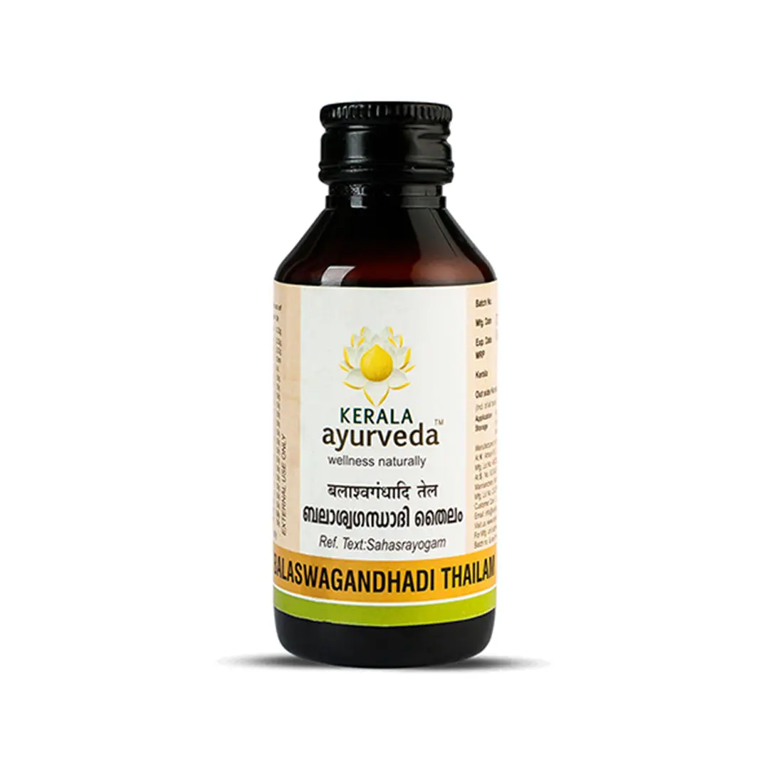 Balaswagandhadi Thailam - 200ML - Kerala Ayurveda