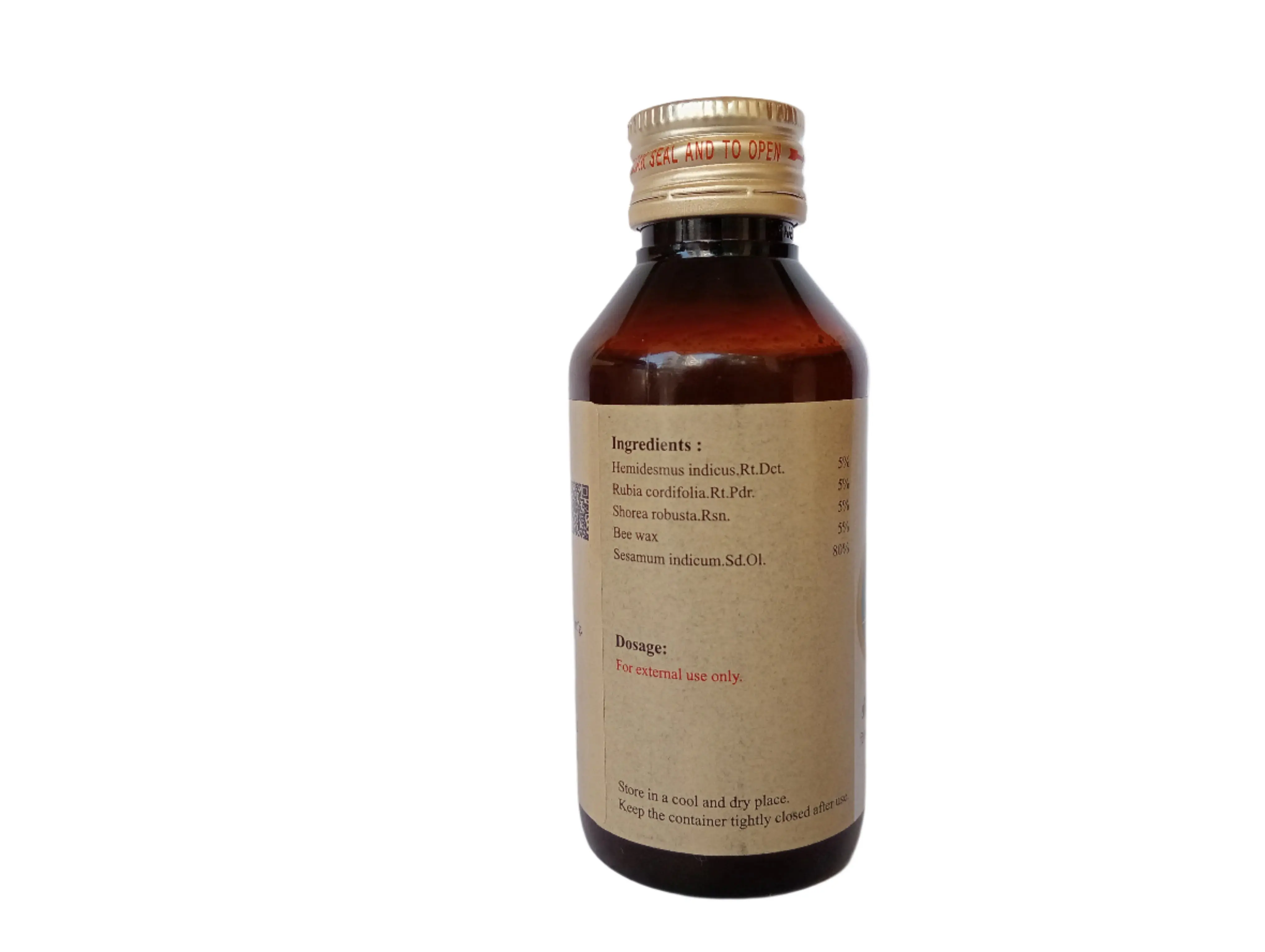 Sivappu Kukkil Thailam -- SKM SIDDHA AND AYURVEDA - DragonVitality