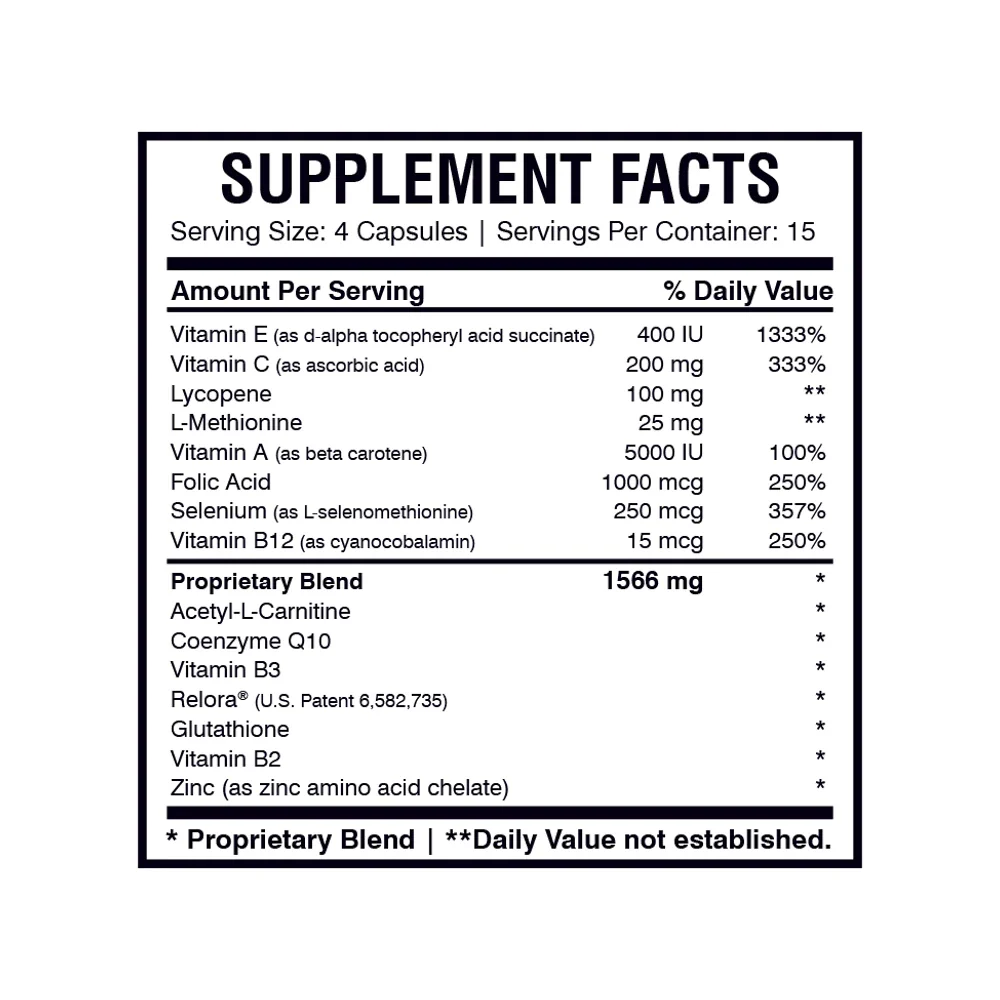 MFS Plus | Fertility Supplement for Men