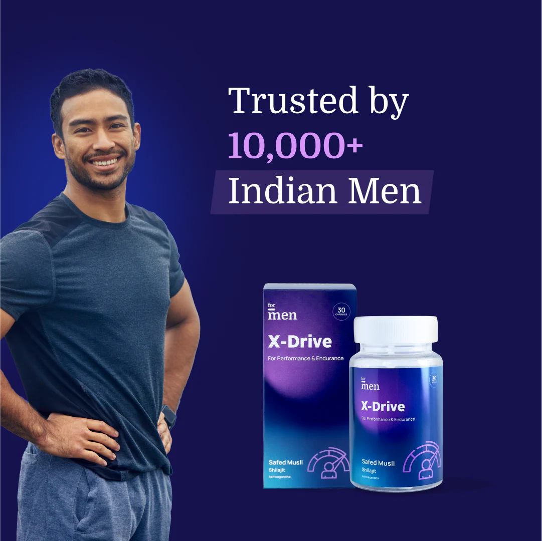 X-Drive - Safed Musli, Shilajit & Ashwagandha for Performance - DragonVitality