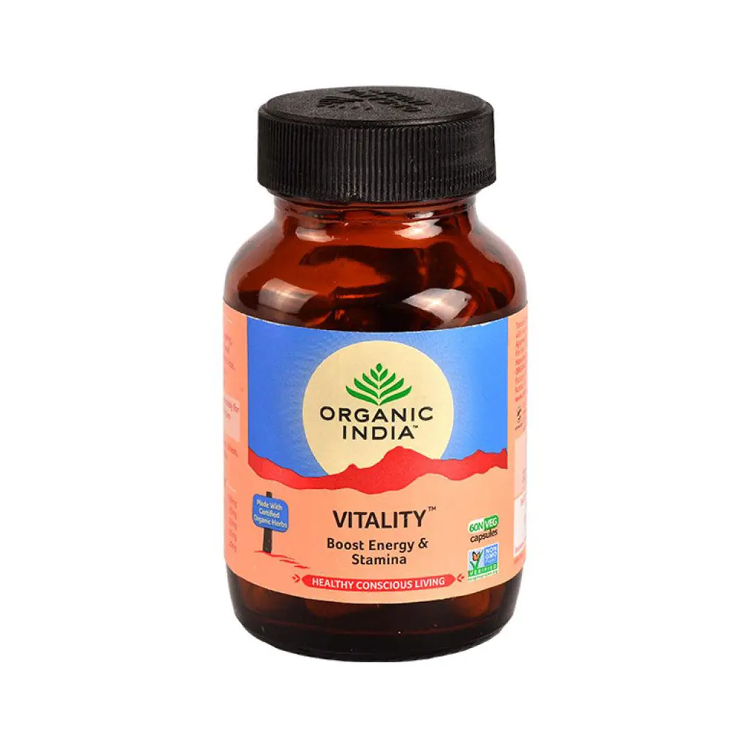 Vitality 60 Capsules - Organic India