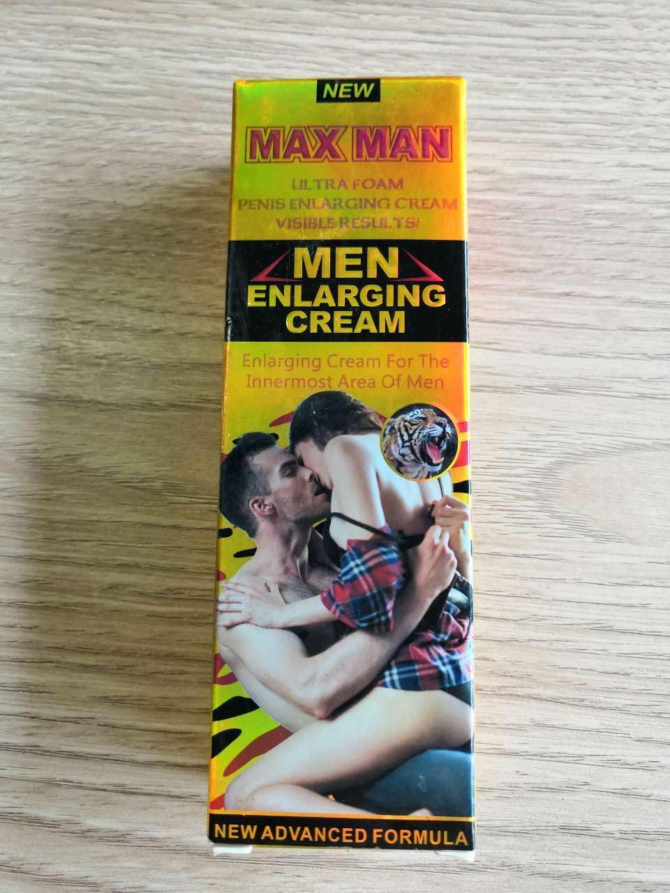 Men's Massage Cream Penis Becomes Longer Thicker Enhancement Men Energy for Care Delay Performance Boost Strength (50g) (Red) - DragonVitality